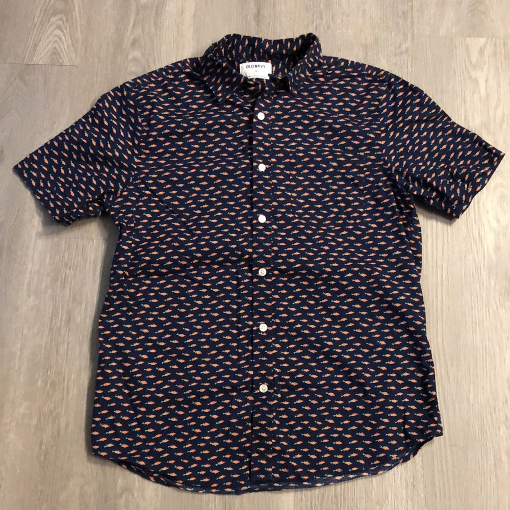 SALE🎈4/$10🎈Old Navy Mens Short Sleeve Button Down